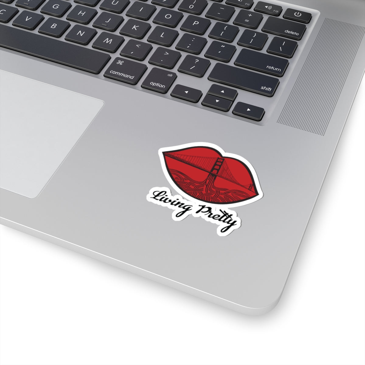 Living Pretty Bold Kiss-Cut Stickers