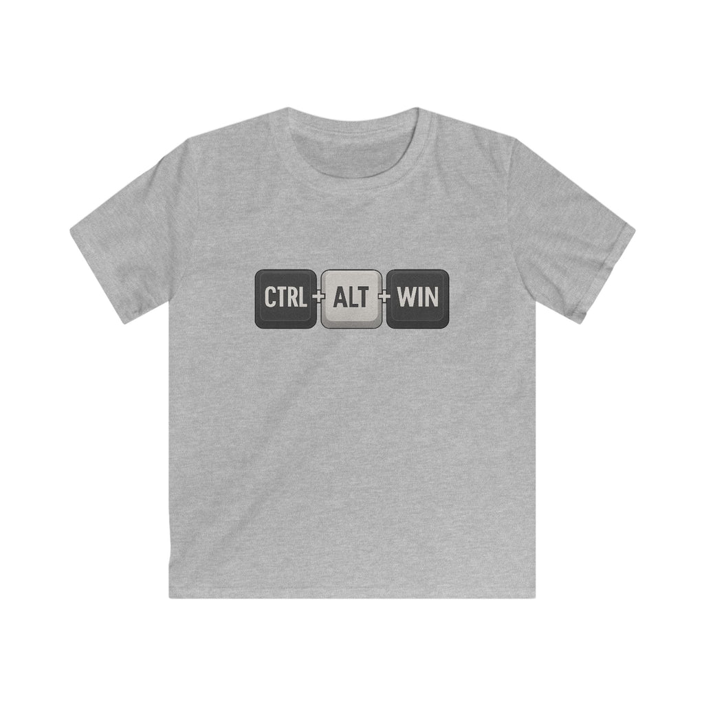 Control+ ALT+ WIN Back to School Kids Tee