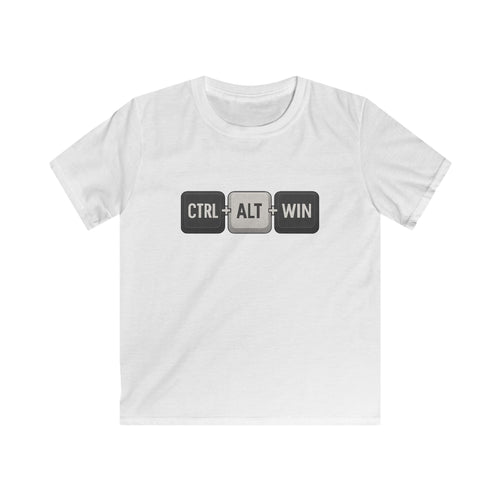 Control+ ALT+ WIN Back to School Kids Tee