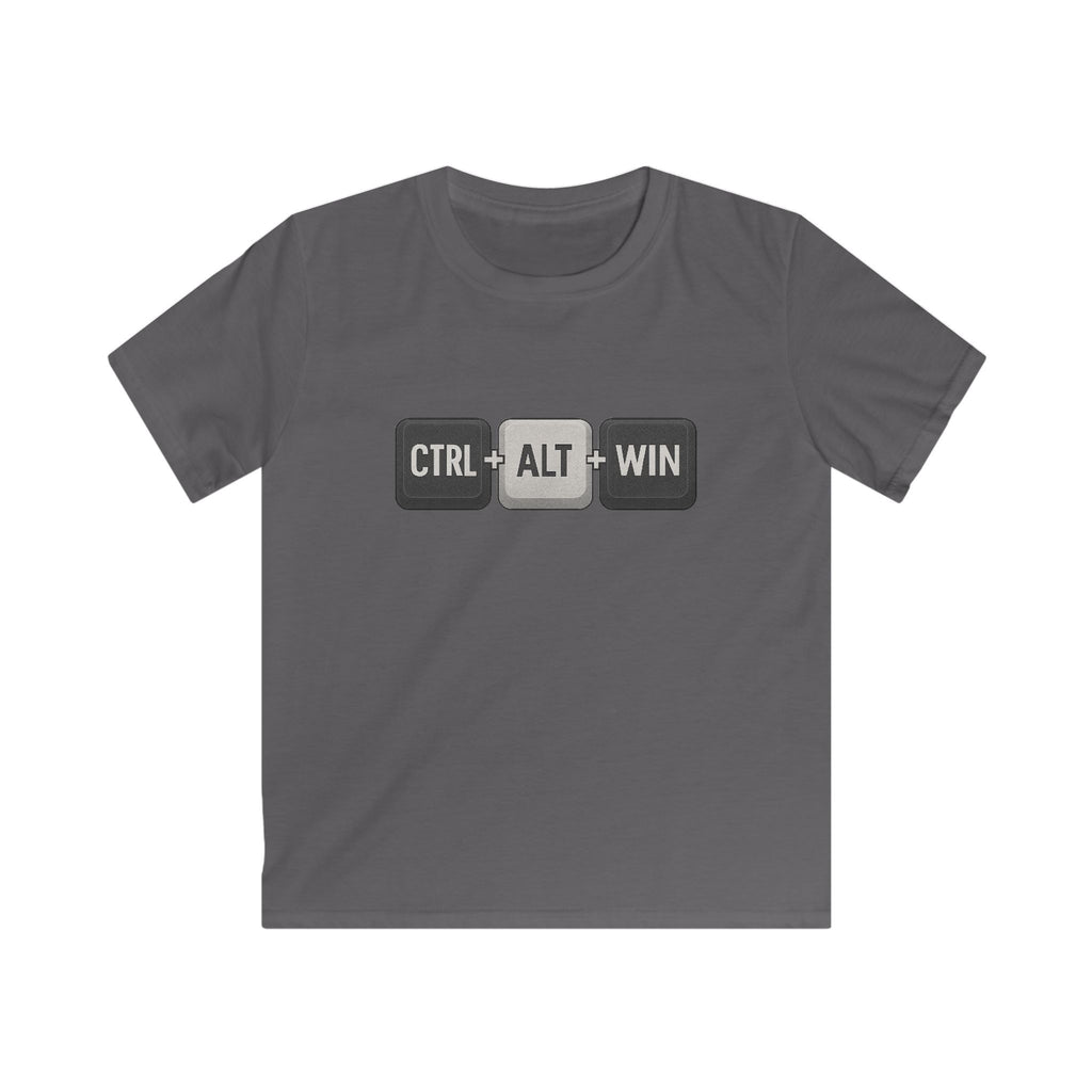 Control+ ALT+ WIN Back to School Kids Tee