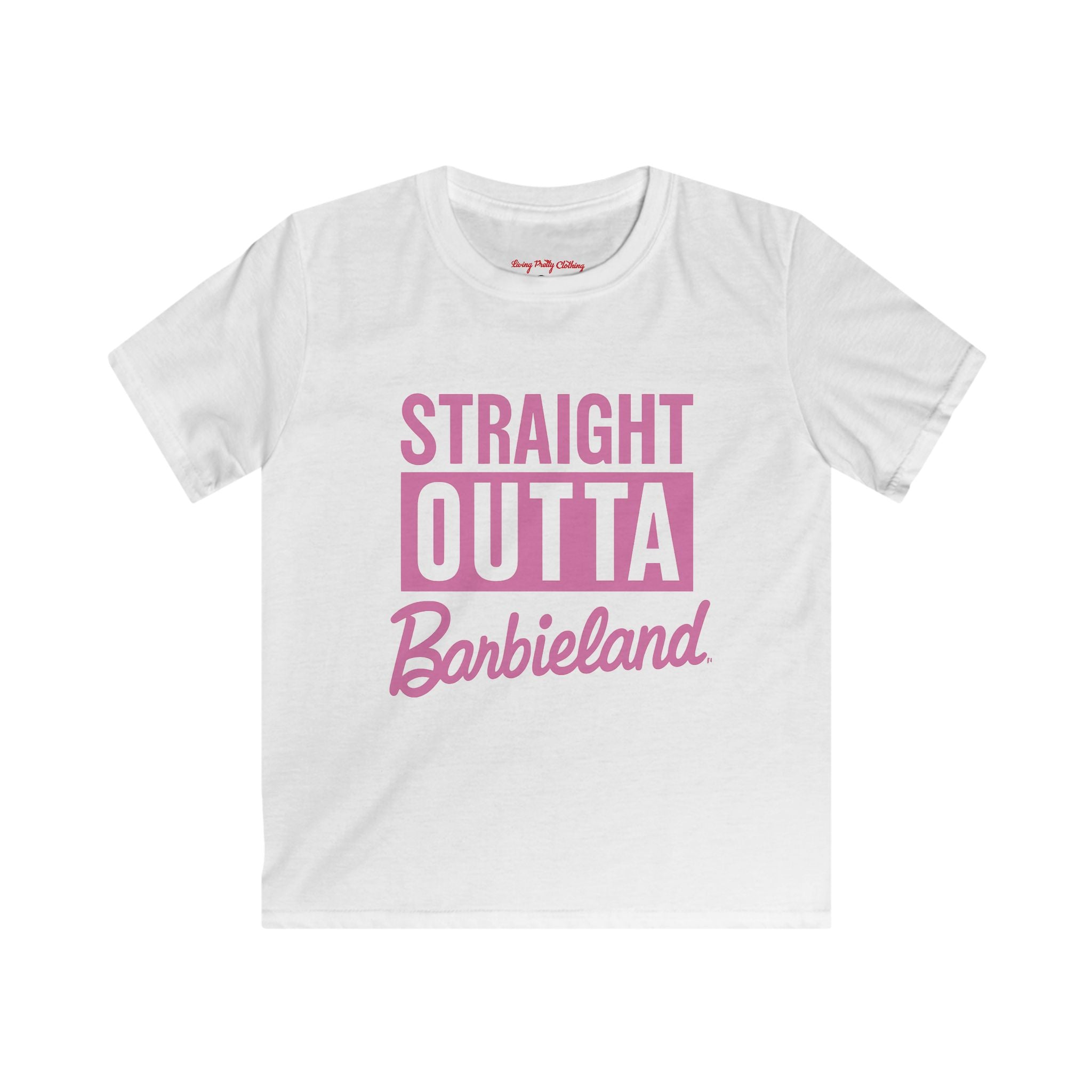Barbieland Back to School Kids Tee with Fun Design, Youth T-Shirt for Classroom, Summer Vibes, Gift for Students, Birthday Party, Playtime Wear