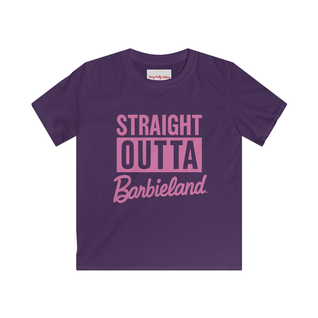 Barbieland Back to School Kids Tee with Fun Design, Youth T-Shirt for Classroom, Summer Vibes, Gift for Students, Birthday Party, Playtime Wear