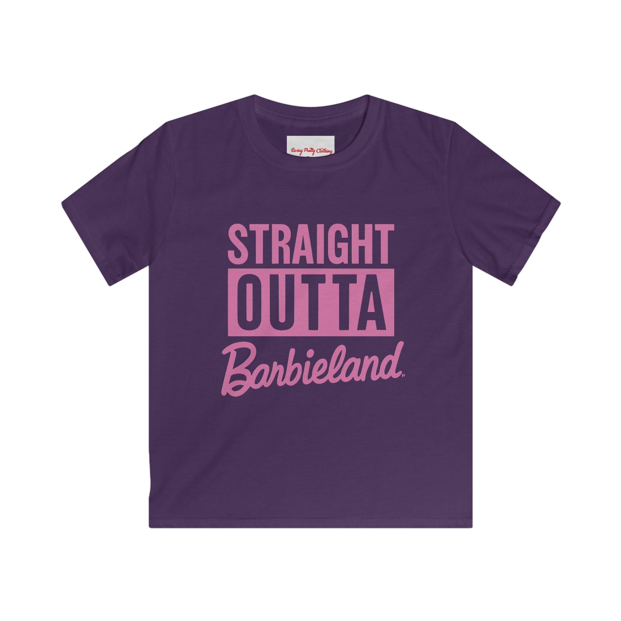 Barbieland Back to School Kids Tee with Fun Design, Youth T-Shirt for Classroom, Summer Vibes, Gift for Students, Birthday Party, Playtime Wear