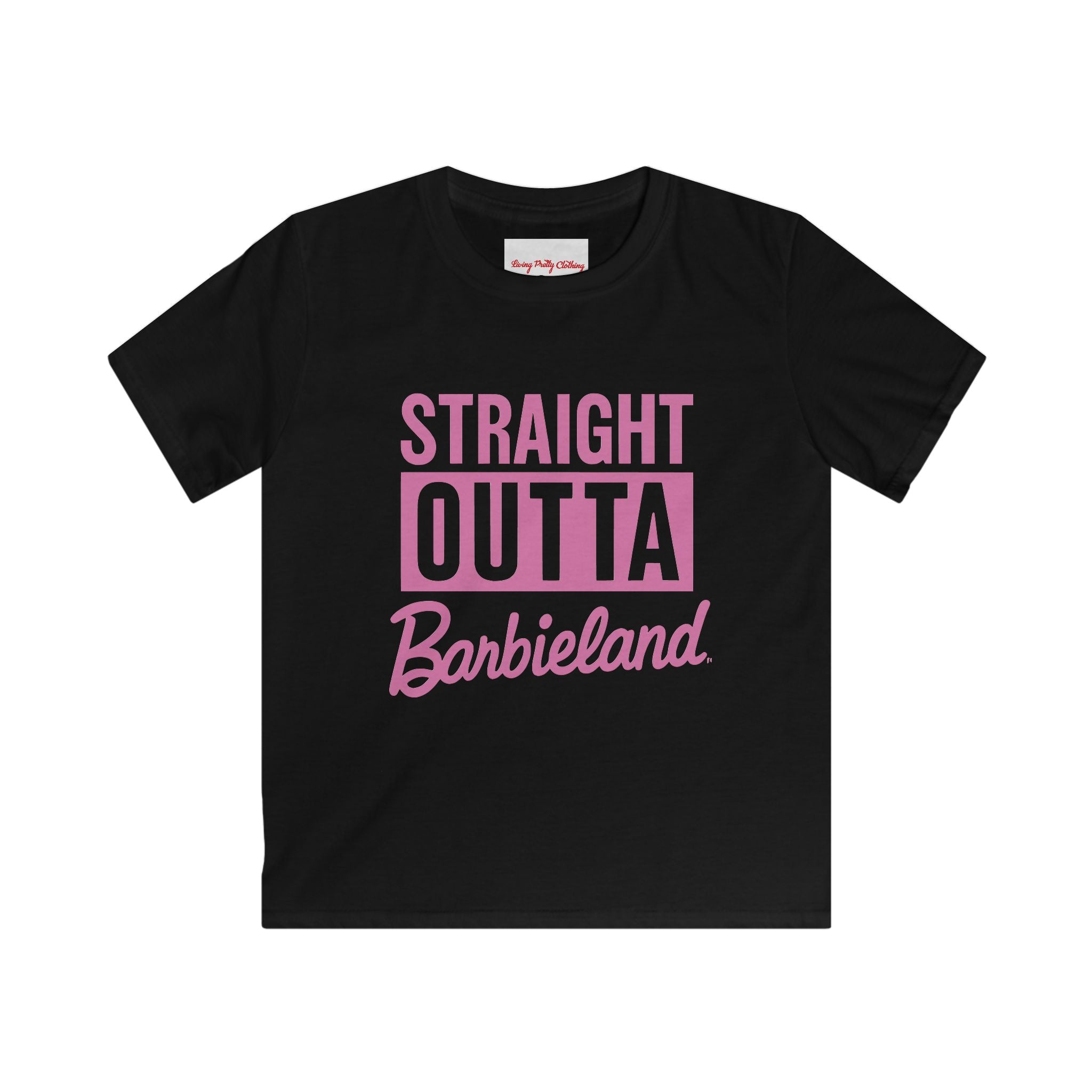Barbieland Back to School Kids Tee with Fun Design, Youth T-Shirt for Classroom, Summer Vibes, Gift for Students, Birthday Party, Playtime Wear