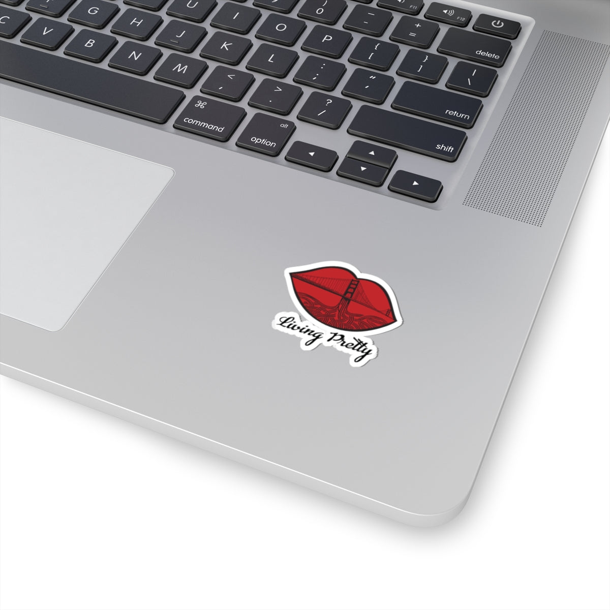 Living Pretty Bold Kiss-Cut Stickers