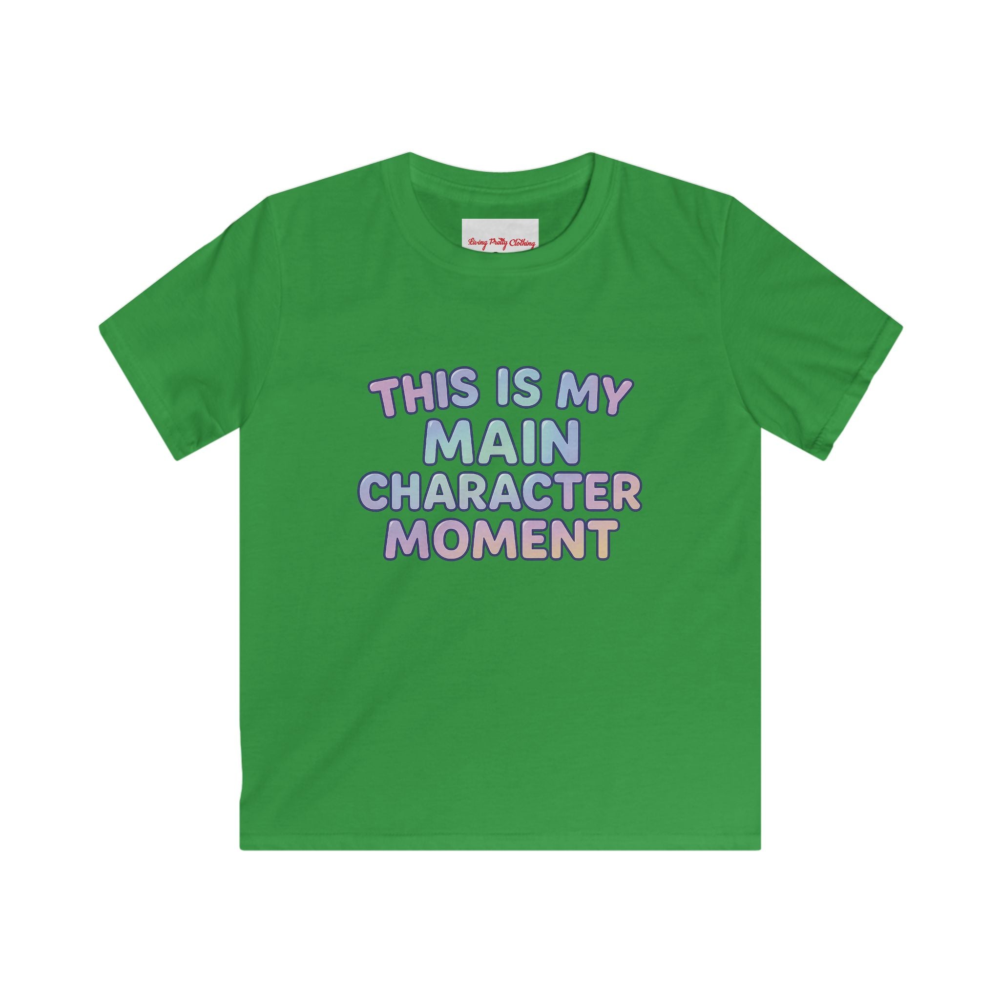 Main Character Back to School Kids Tee with Fun Design, Youth T-Shirt for Classroom, Summer Vibes, Gift for Students, Birthday Party, Playtime Wear