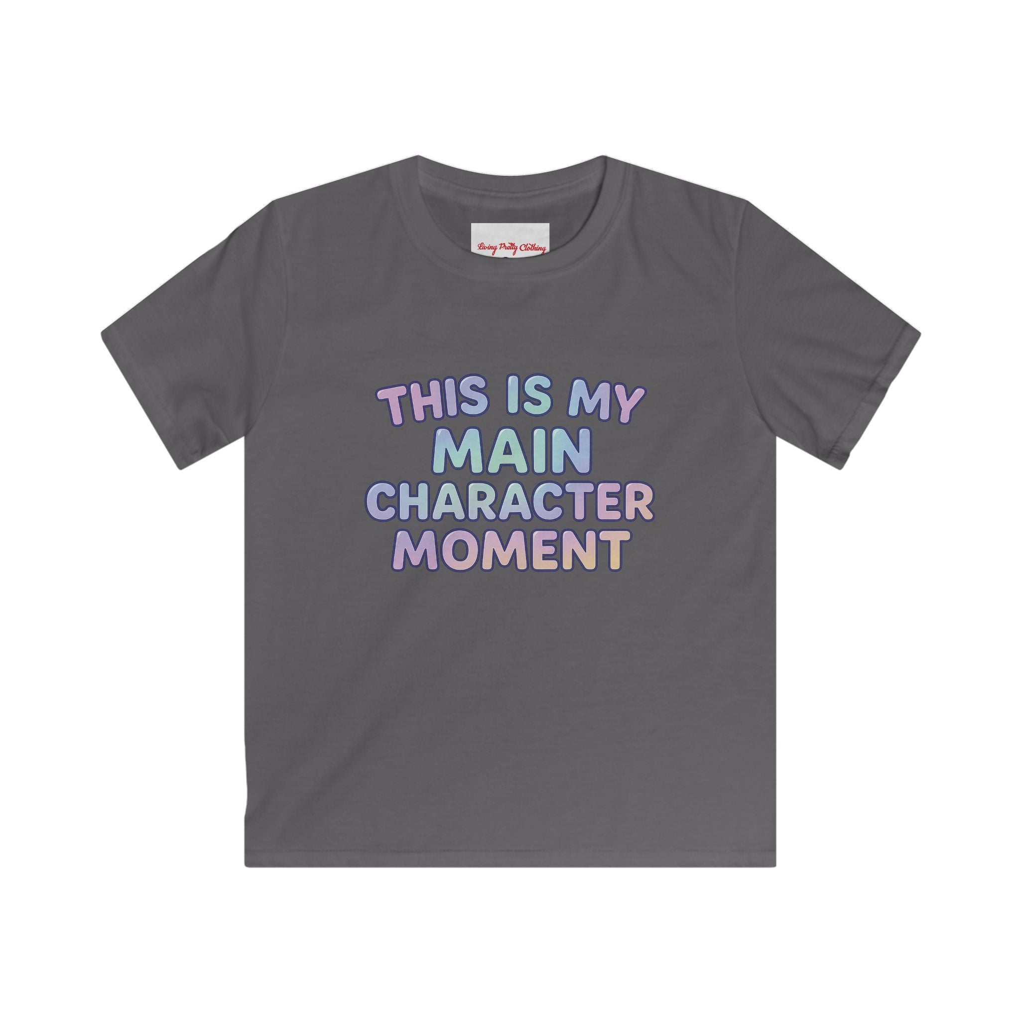 Main Character Back to School Kids Tee with Fun Design, Youth T-Shirt for Classroom, Summer Vibes, Gift for Students, Birthday Party, Playtime Wear
