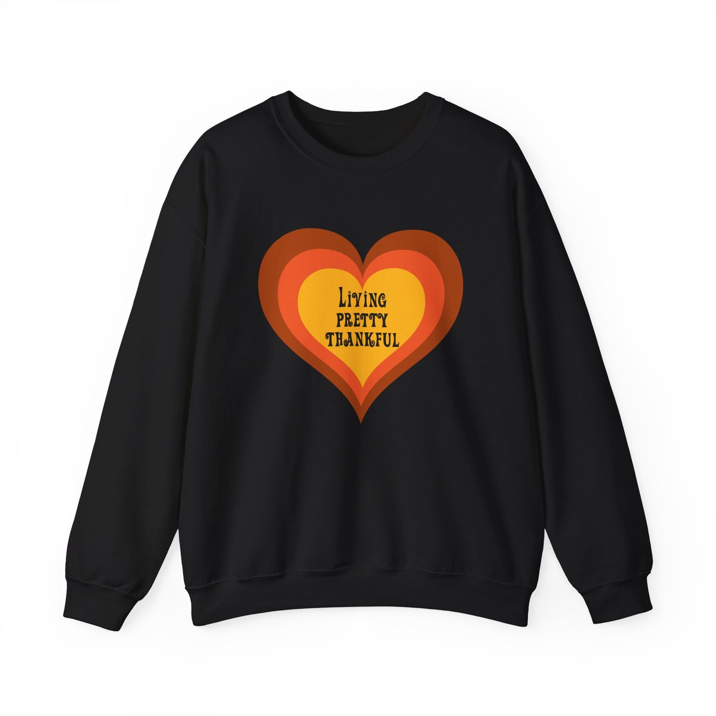 Living Pretty Thankful Heavy Blend™ Crewneck Sweatshirt