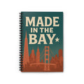 Made In Bay Spiral Notebook - Ruled Line