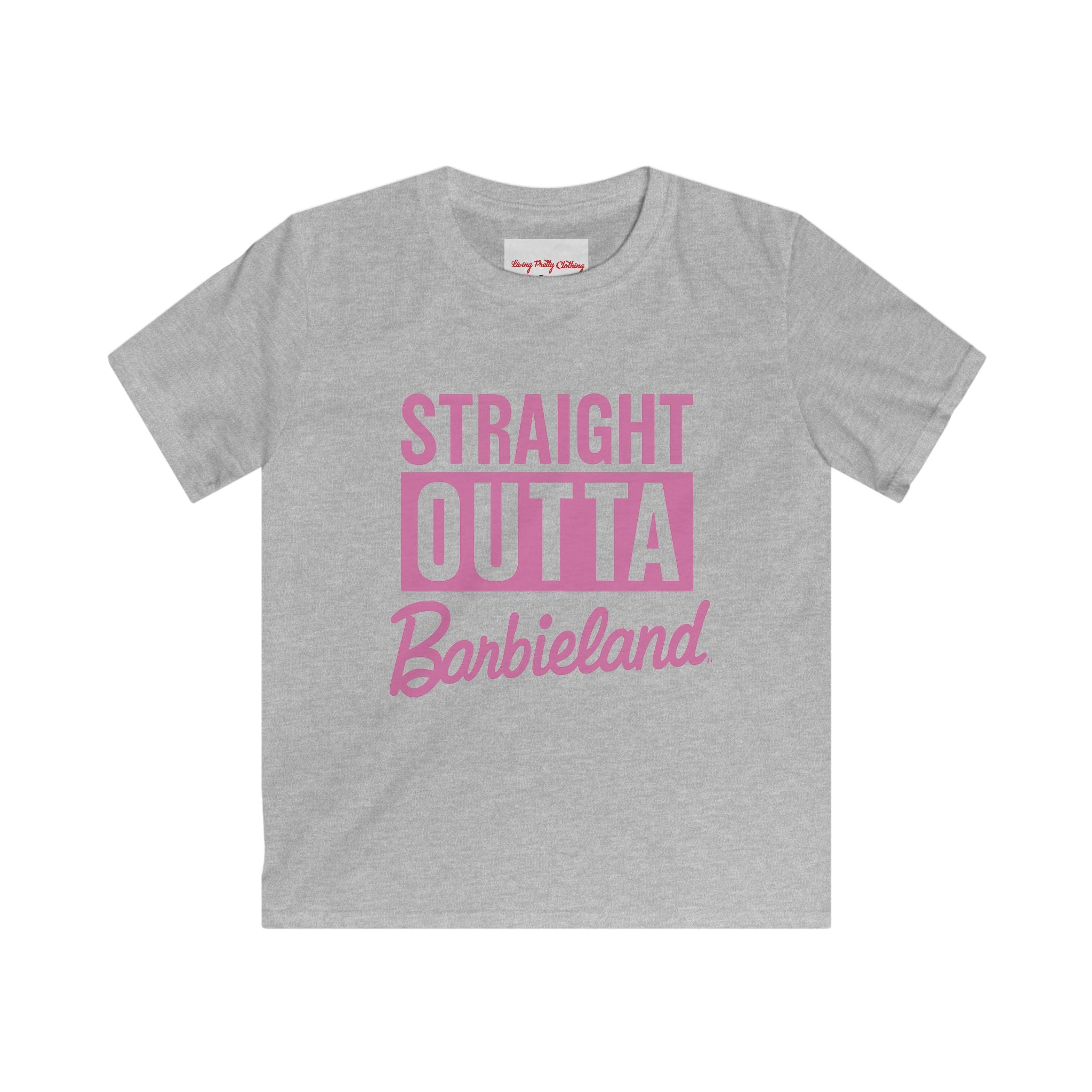 Barbieland Back to School Kids Tee with Fun Design, Youth T-Shirt for Classroom, Summer Vibes, Gift for Students, Birthday Party, Playtime Wear