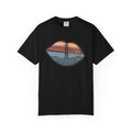 Sunset Lip Logo -Dyed T-shirt