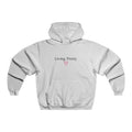 Living Pretty Hoodie  Watercolor Floral Back Print