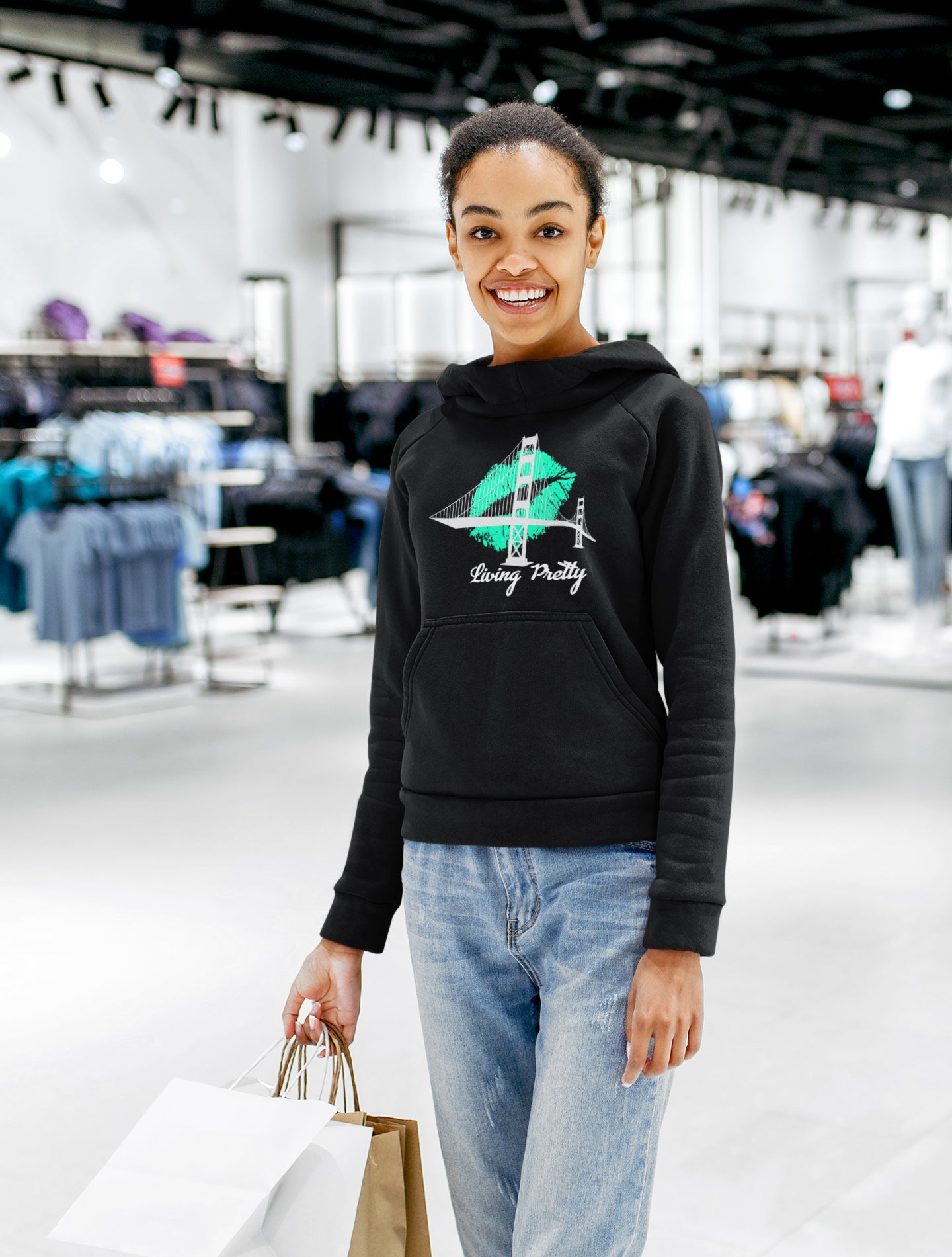 Kissed By The Bay Hoodie